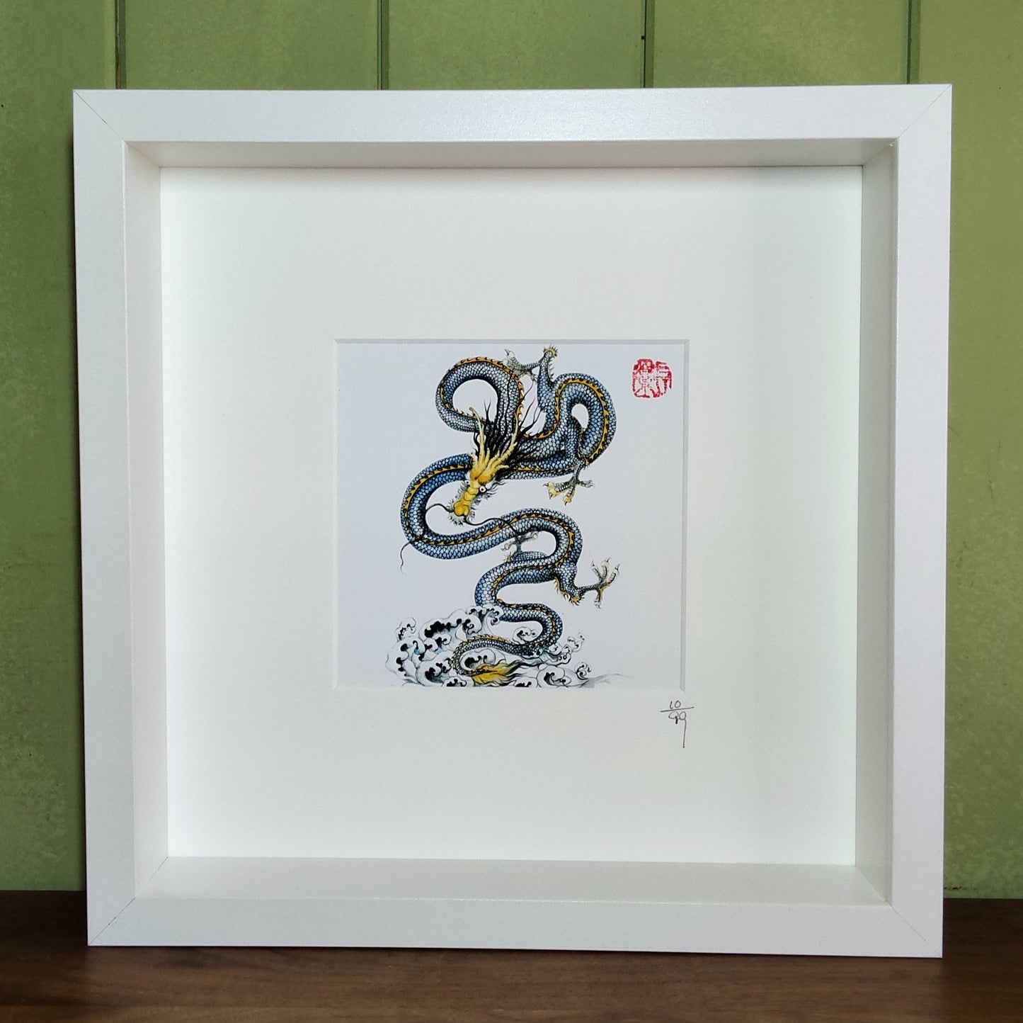 Blue Dragon – "Guardian of the Seas" (A symbol of wisdom and fluid power.)