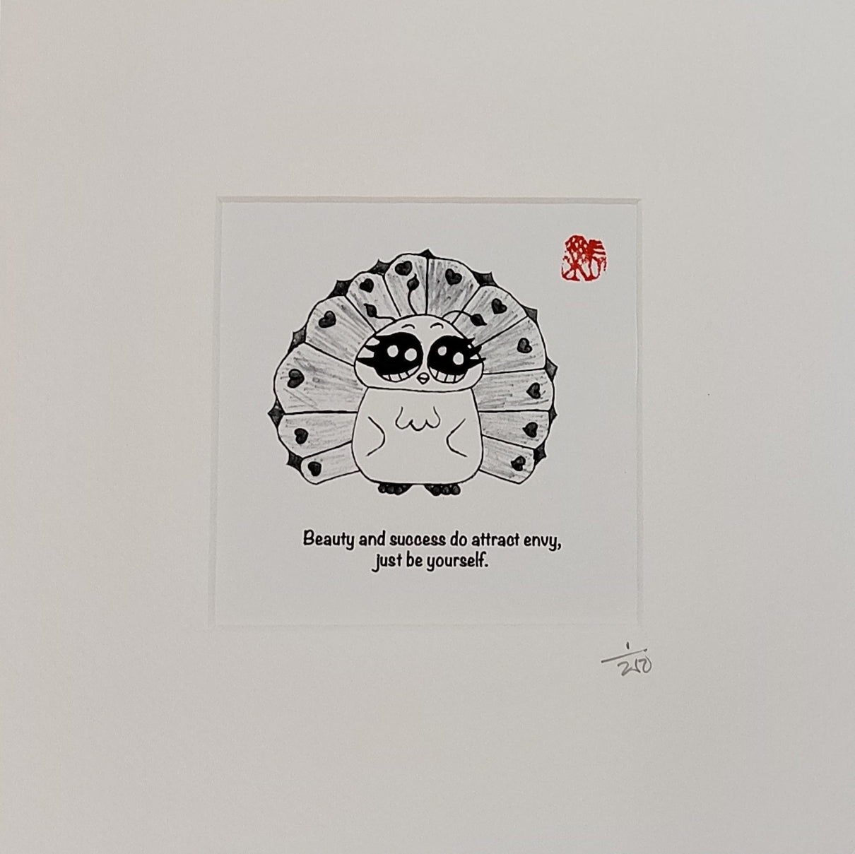 Beauty and success do attract envy, just be yourself.